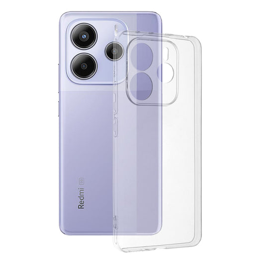Maska za Xiaomi Redmi Note 14 5G, Techsuit, Prozirna, Transparentna