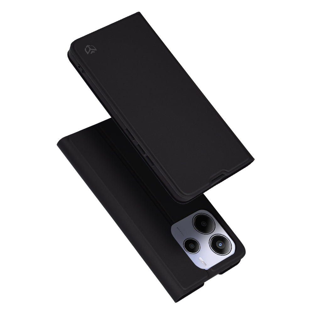 Maska za Xiaomi Redmi Note 14 5G, Techsuit, Magskin Book, Crna