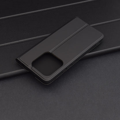 Maska za Xiaomi Redmi Note 14 5G, Techsuit, Magskin Book, Crna