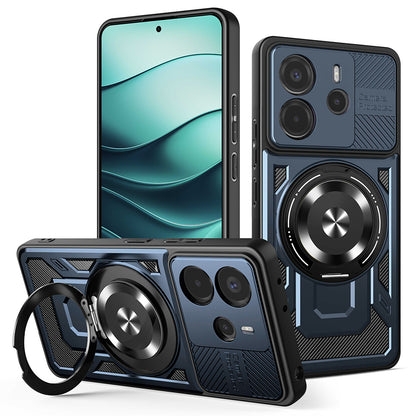 Maska za Xiaomi Redmi Note 14 5G, Techsuit, RuggedCam, Plava