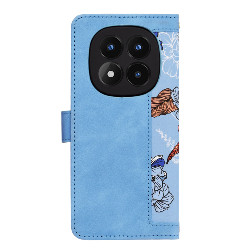 Futrola za Xiaomi Redmi Note 14 Pro 4G, Techsuit, FlipCraft, Plava