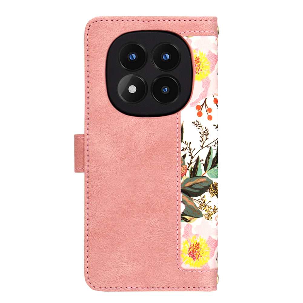 Maska za Xiaomi Redmi Note 14 Pro 4G, Techsuit, FlipCraft, Roza