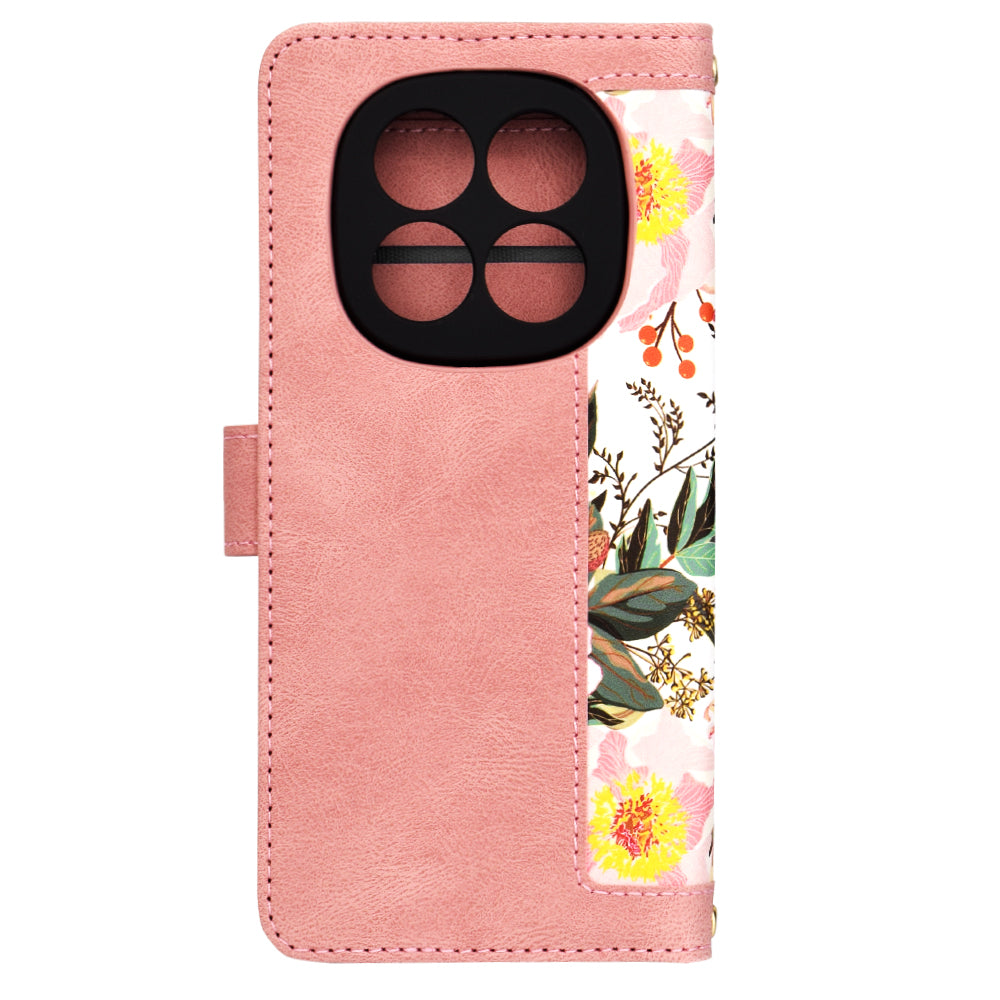 Maska za Xiaomi Redmi Note 14 Pro 4G, Techsuit, FlipCraft, Roza