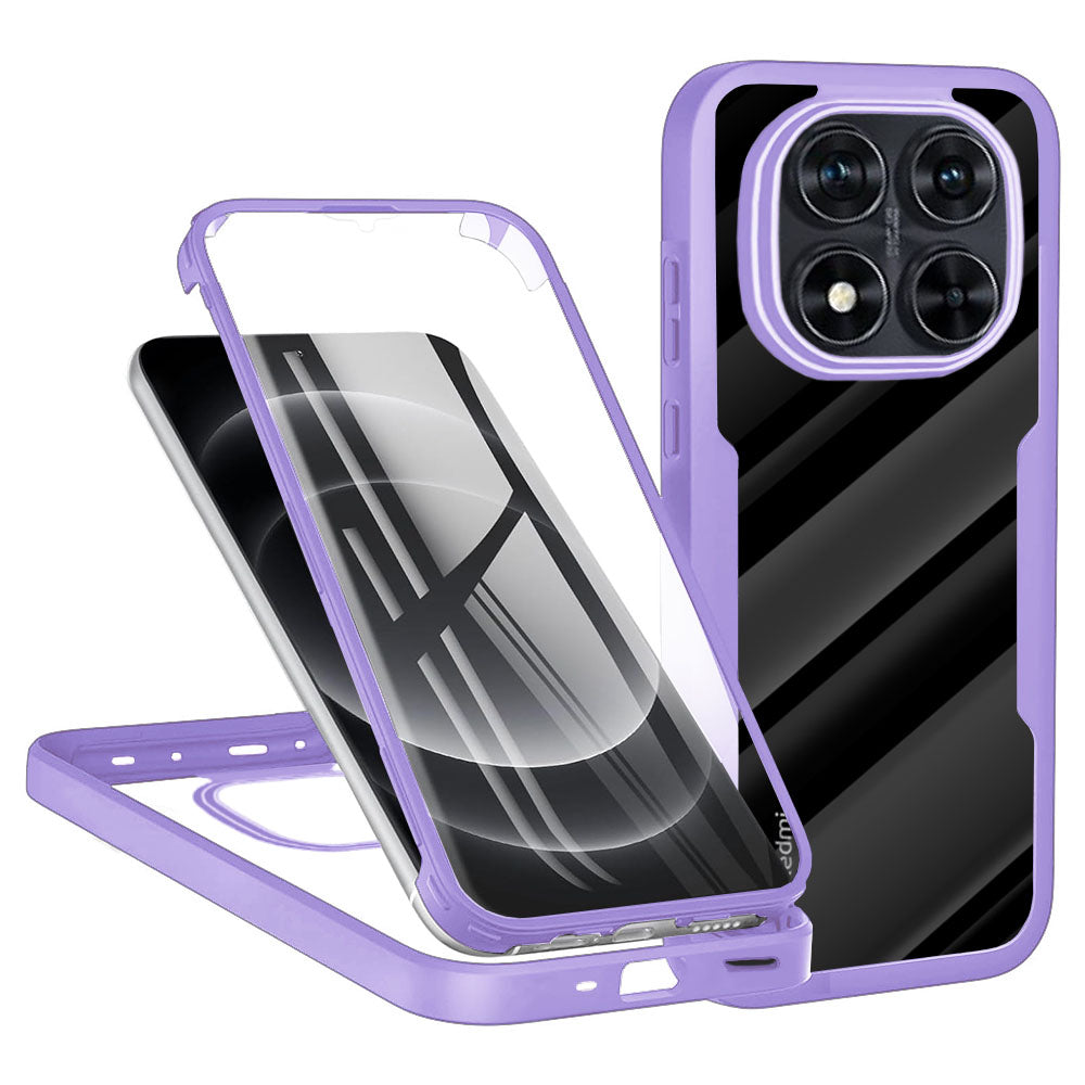 Maska za Xiaomi Redmi Note 14 Pro+ 5G / Note 14 Pro 5G / Poco X7, Techsuit, ColorVerse 360, Ljubičasta