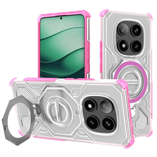 Futrola za Xiaomi Redmi Note 14 Pro+ 5G, Techsuit, Carbon Shield Pro, Roza