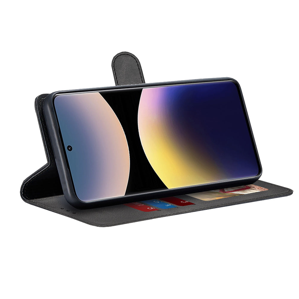 Futrola za Xiaomi Redmi Note 14 Pro+ 5G, Techsuit, Diary Book, Crna