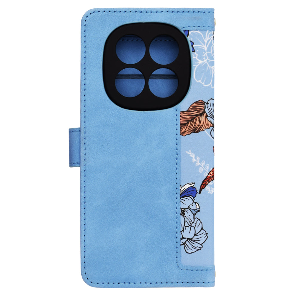 Futrola za Xiaomi Redmi Note 14 Pro+ 5G, Techsuit, FlipCraft, Plava