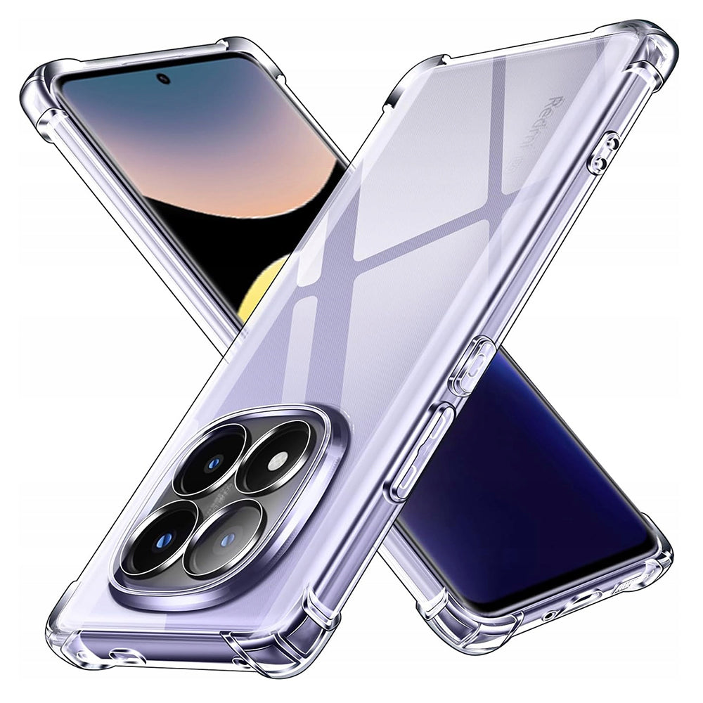 Maska za Xiaomi Redmi Note 14 Pro+ 5G, Techsuit, Shockproof Clear, Prozirna