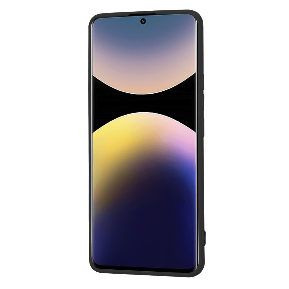 Maska za Xiaomi Redmi Note 14 Pro+ 5G, Techsuit, SoftFlex, Crna