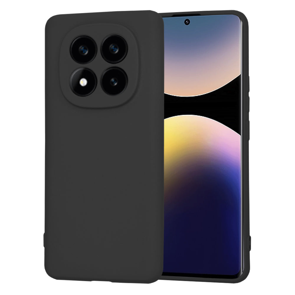 Maska za Xiaomi Redmi Note 14 Pro+ 5G, Techsuit, SoftFlex, Crna
