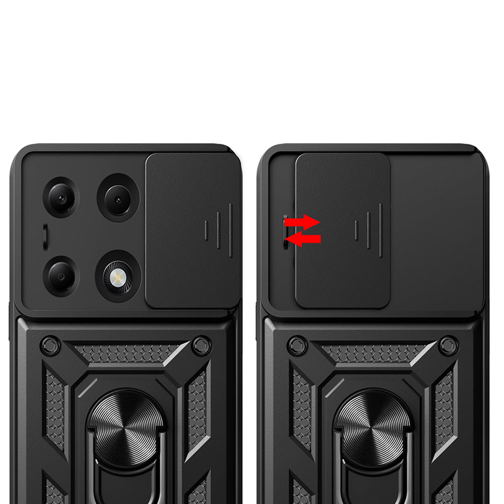 Maska za Xiaomi Redmi Note 14S / Note 13 Pro 4G / Poco M6 Pro 4G, Techsuit, CamShield, Plava