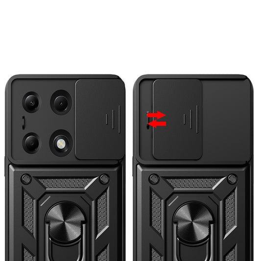 Maska za Xiaomi Redmi Note 14S / Note 13 Pro 4G / Poco M6 Pro 4G, Techsuit, CamShield, Plava