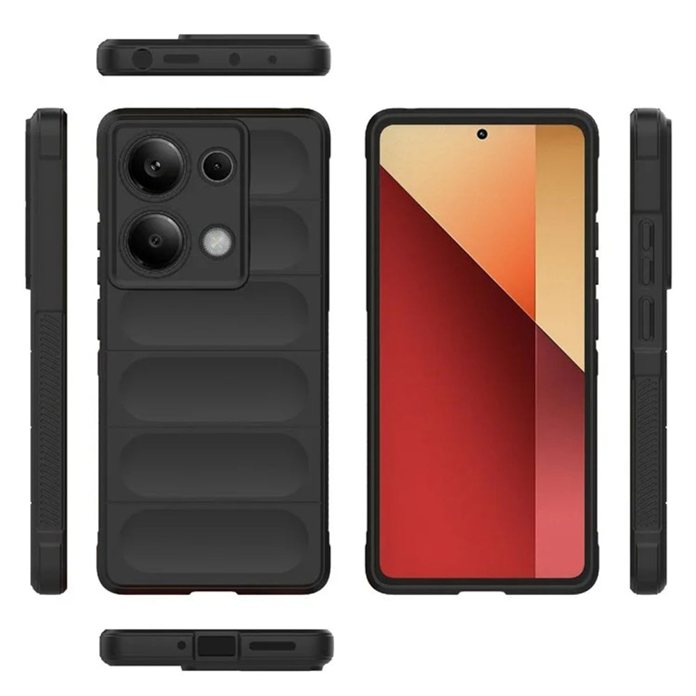 Maska za Xiaomi Redmi Note 14S, Techsuit, Magic Shield, Crna