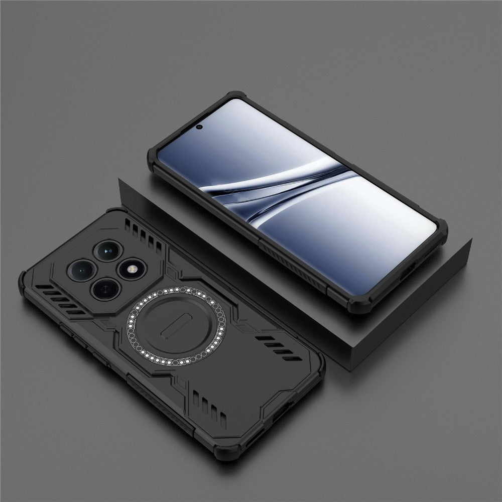 MagSafe futrola za Xiaomi Redmi Note 15 4G, Techsuit, ArmorMag, Crna