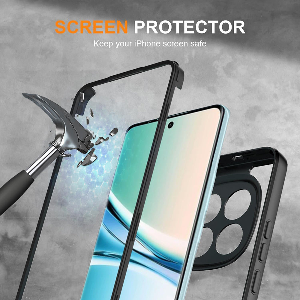 Futrola za Xiaomi Redmi Note 15 4G, Techsuit, ColorVerse 360, Crna