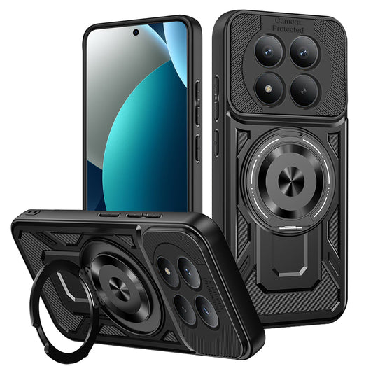 Futrola za Xiaomi Redmi Note 15 Pro 4G, Techsuit, RuggedCam, Crna