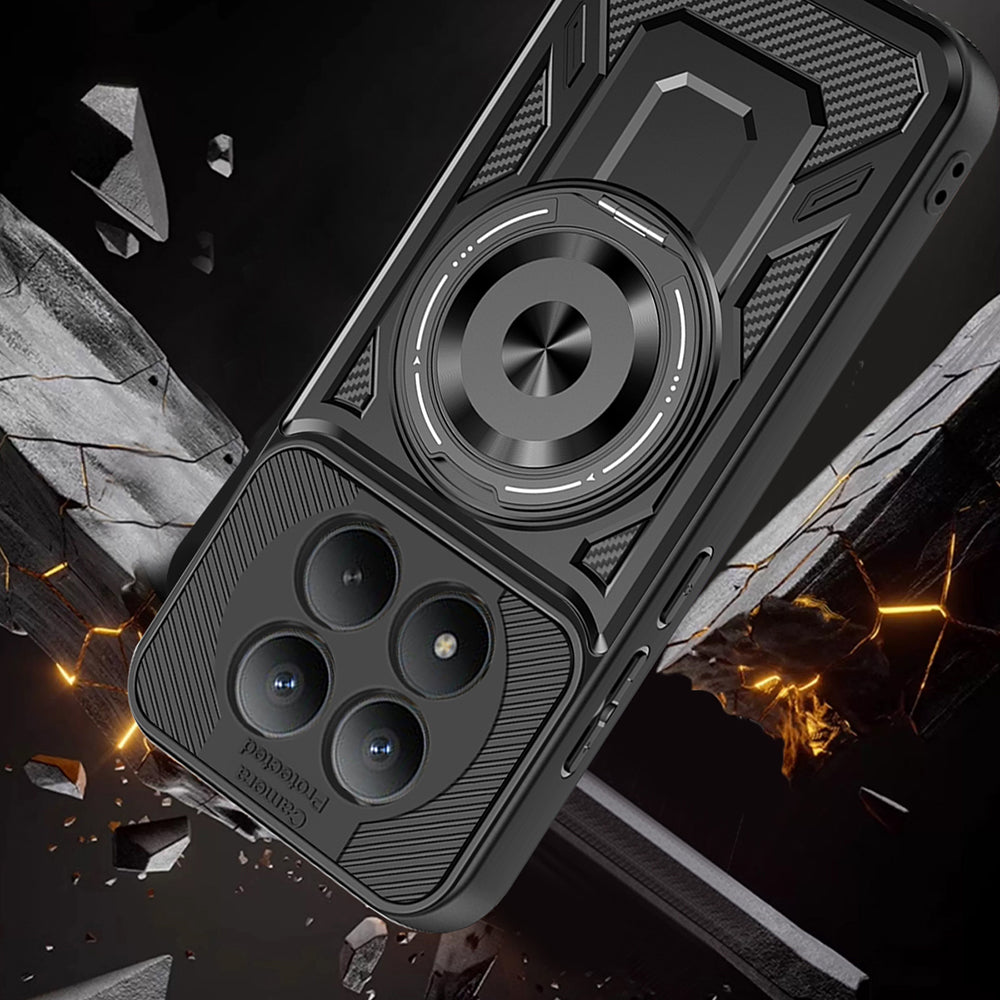 Futrola za Xiaomi Redmi Note 15 Pro 4G, Techsuit, RuggedCam, Crna