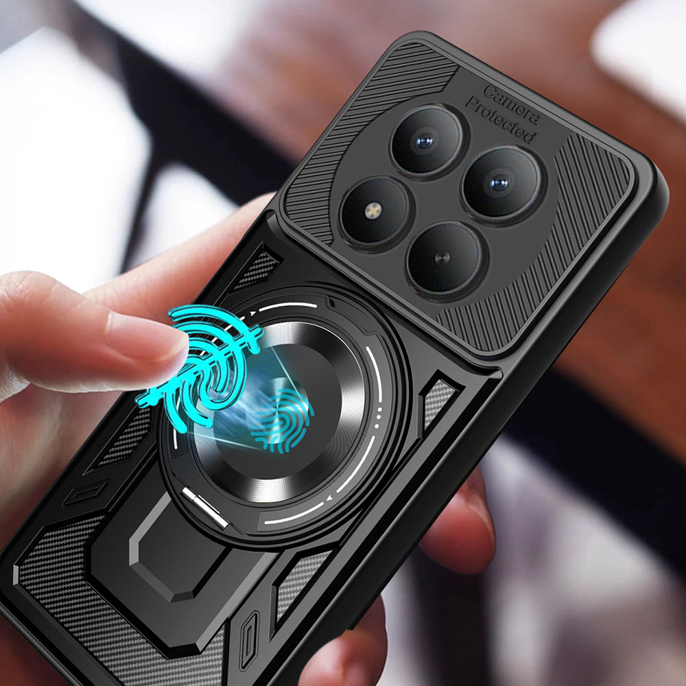 Futrola za Xiaomi Redmi Note 15 Pro 4G, Techsuit, RuggedCam, Crna