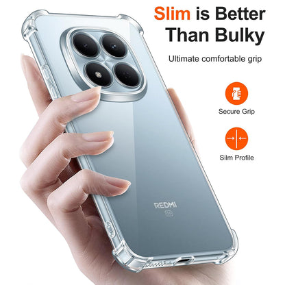 Futrola za Xiaomi Redmi Note 15 Pro 4G, Techsuit, Shockproof Clear, Prozirna