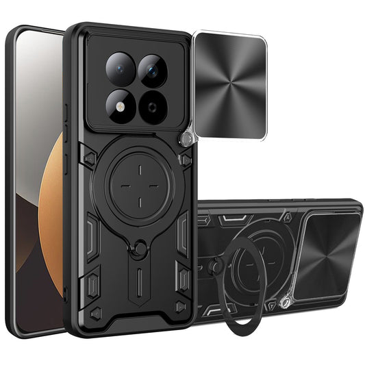 Futrola za Xiaomi Redmi Note 15 Pro 5G, Techsuit, CamGuard Pro, Crna