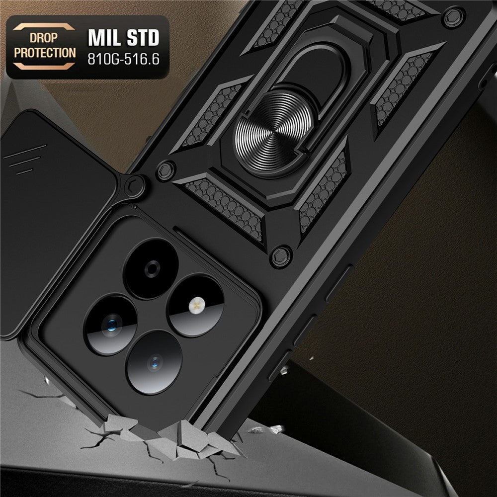 Futrola za Xiaomi Redmi Note 15 Pro 5G, Techsuit, CamShield, Crna