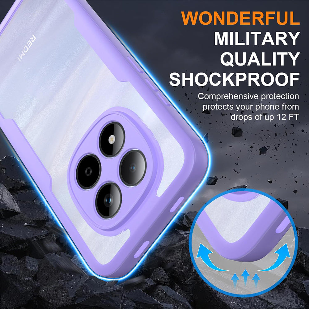 Futrola za Xiaomi Redmi Note 15 Pro 5G, Techsuit, ColorVerse 360, Roza