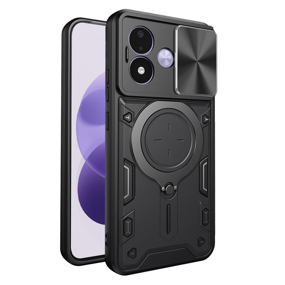 Maska za Xiaomi Redmi Note 17 4G / Note 17 5G, Techsuit, CamGuard Pro, crna