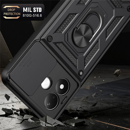 Maska za Xiaomi Redmi Note 17 4G / Note 17 5G, Techsuit, CamShield, zlatna