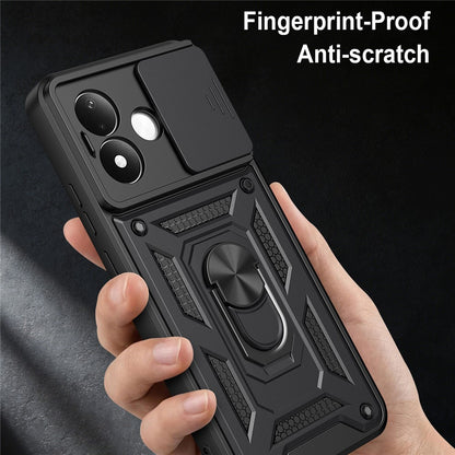 Maska za Xiaomi Redmi Note 17 4G / Note 17 5G, Techsuit, CamShield, zlatna