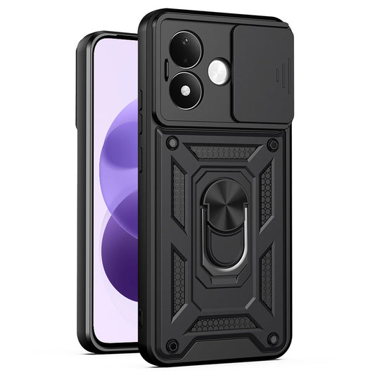Maska za Xiaomi Redmi Note 17 4G / Note 17 5G, Techsuit, CamShield, Crna