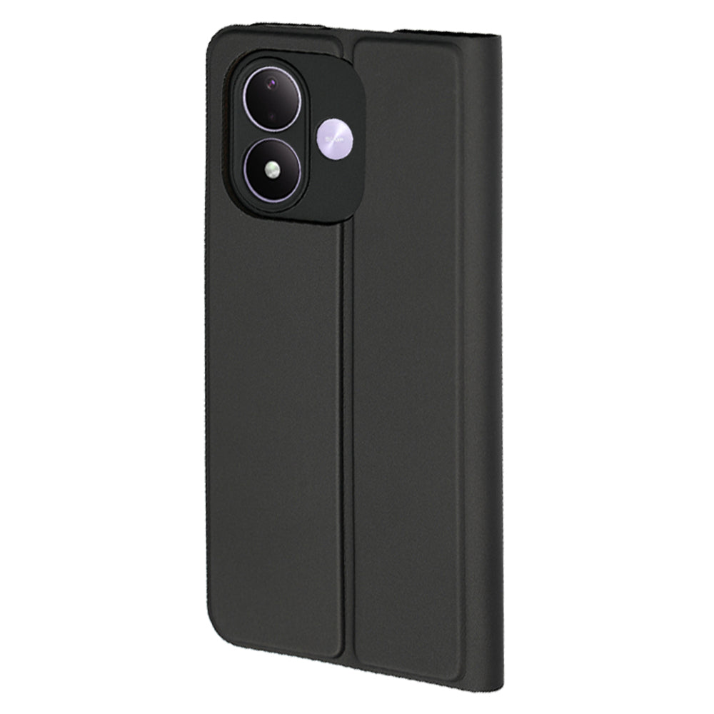 Maska za Xiaomi Redmi Note 17 4G / Note 17 5G, Techsuit, Magskin Book, crna