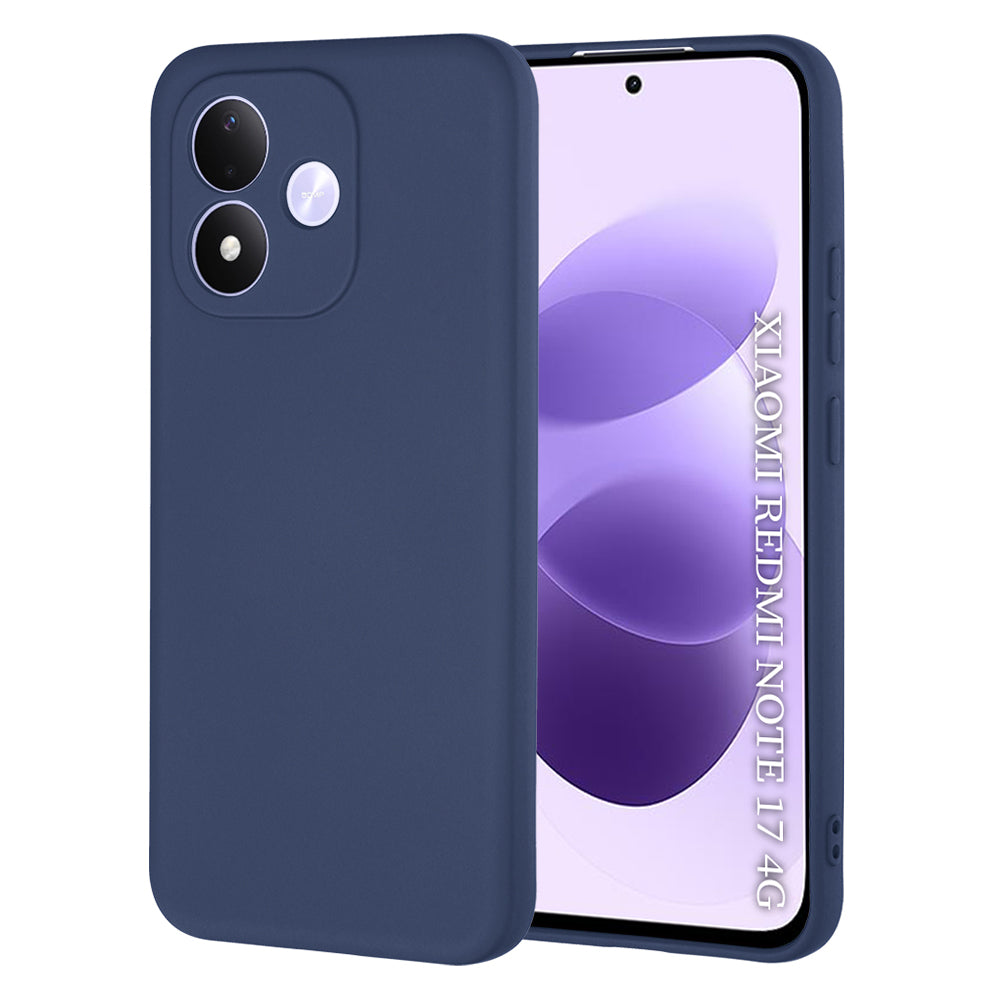 Maskica za Xiaomi Redmi Note 17 4G / Note 17 5G, Techsuit, SoftFlex, tamnoplava