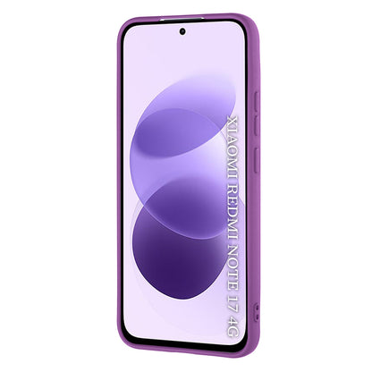 Maska za Xiaomi Redmi Note 17 4G / Note 17 5G, Techsuit, SoftFlex, ljubičasta