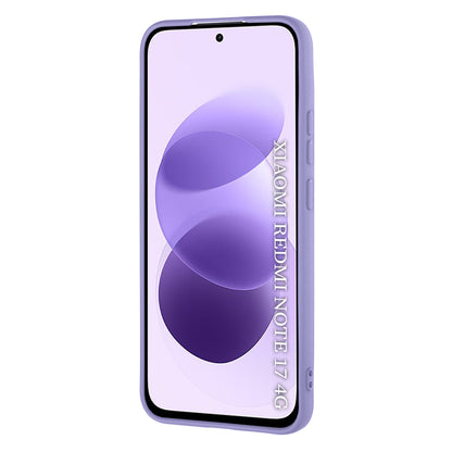 Maska za Xiaomi Redmi Note 17 4G / Note 17 5G, Techsuit, SoftFlex, svijetloljubičasta