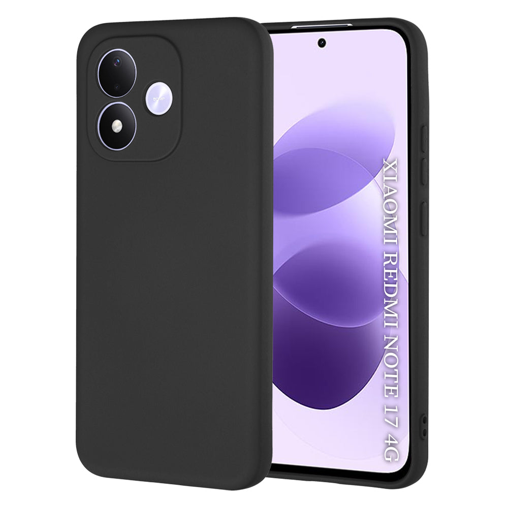 Maska za Xiaomi Redmi Note 17 4G / Note 17 5G, Techsuit, SoftFlex, Crna