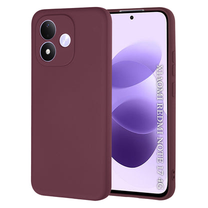 Maska za Xiaomi Redmi Note 17 4G / Note 17 5G, Techsuit, SoftFlex, bordo
