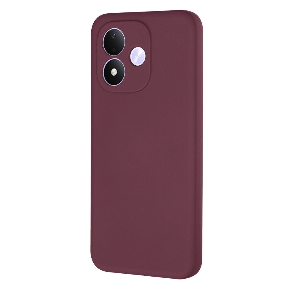 Maska za Xiaomi Redmi Note 17 4G / Note 17 5G, Techsuit, SoftFlex, bordo
