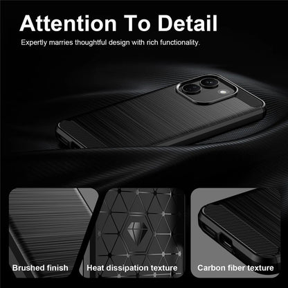 Maska za Xiaomi Redmi Note 17 Pro Max, Techsuit, Karbon, Crna