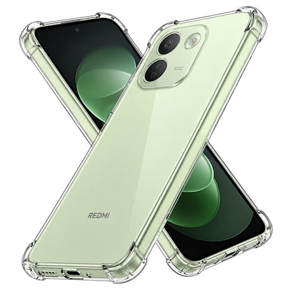 Maska za Xiaomi Redmi Note 17 Pro Max, Techsuit, Shockproof Clear, prozirna