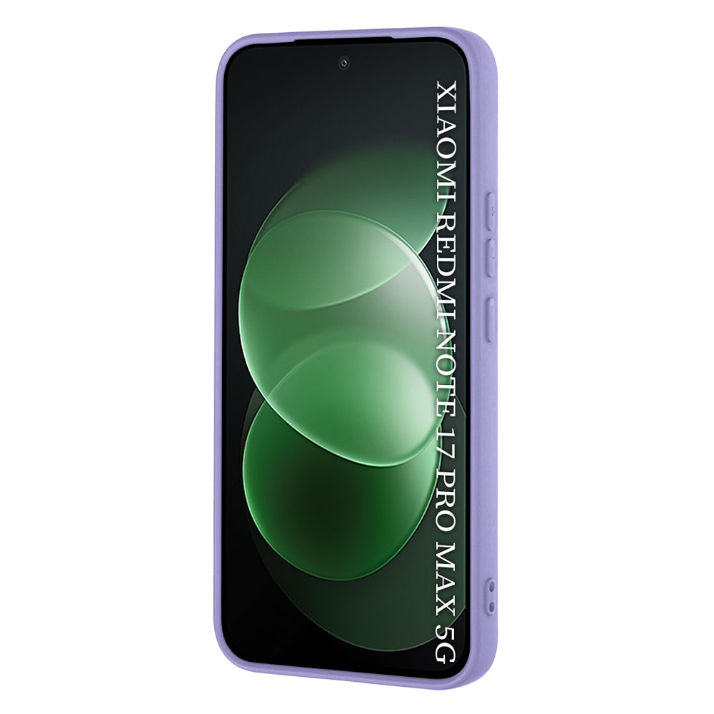 Maska za Xiaomi Redmi Note 17 Pro Max, Techsuit, SoftFlex, svijetloljubičasta