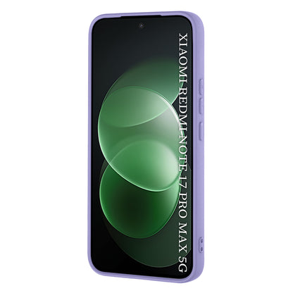 Maska za Xiaomi Redmi Note 17 Pro Max, Techsuit, SoftFlex, svijetloljubičasta