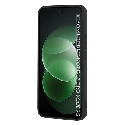 Maska za Xiaomi Redmi Note 17 Pro Max, Techsuit, SoftFlex, crna