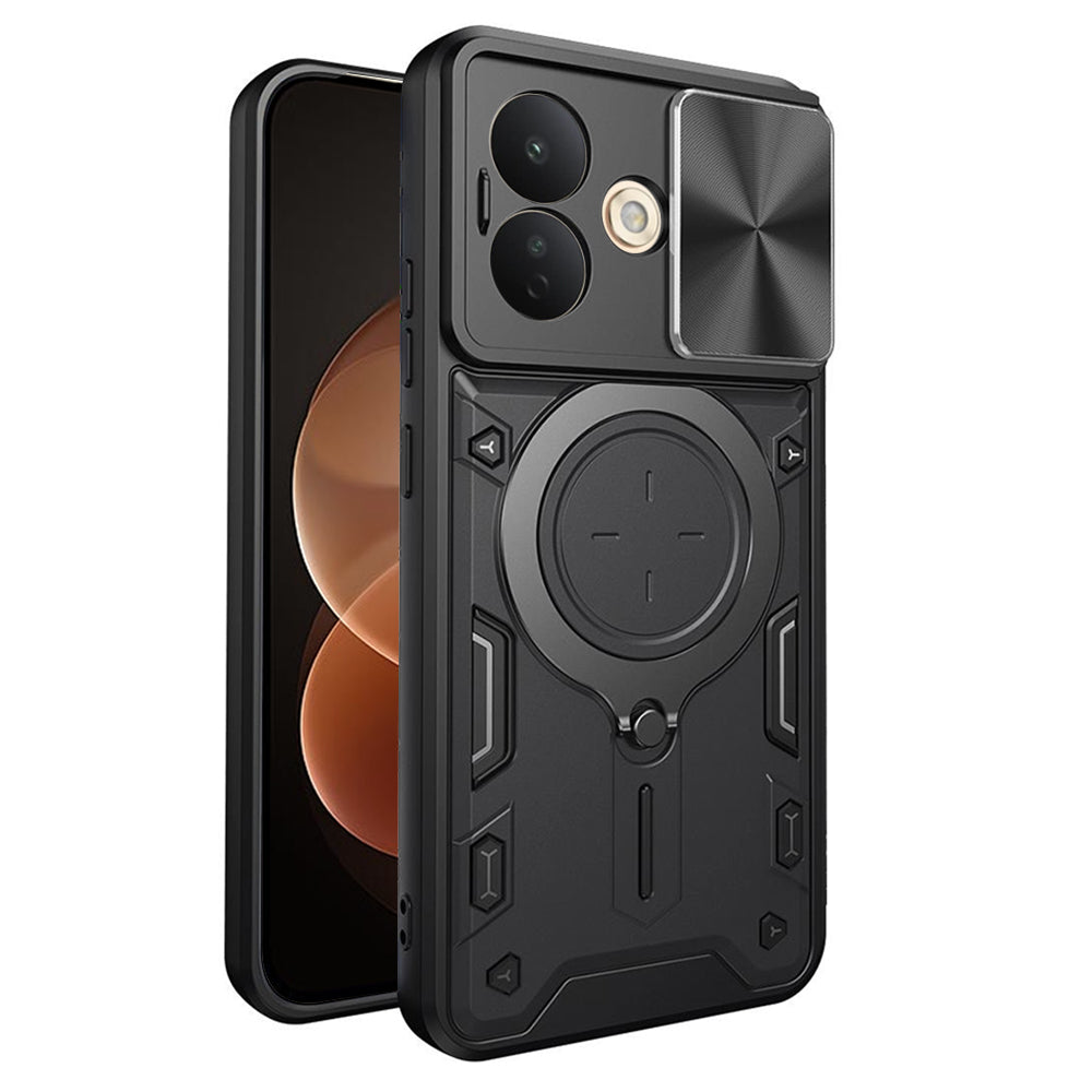 Maska za Xiaomi Redmi Note 17 Pro, Techsuit, CamGuard Pro, crna