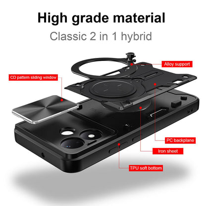 Maska za Xiaomi Redmi Note 17 Pro, Techsuit, CamGuard Pro, crna