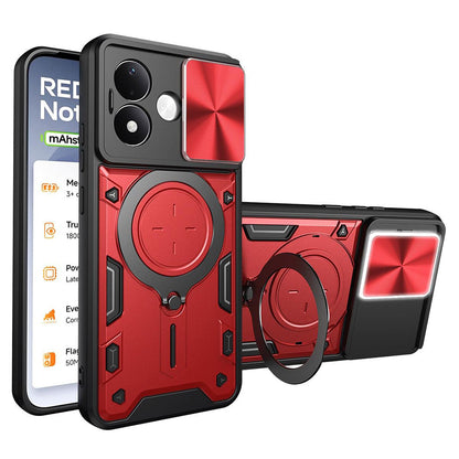 Maska za Xiaomi Redmi Note 17 Pro, Techsuit, CamGuard Pro, crvena
