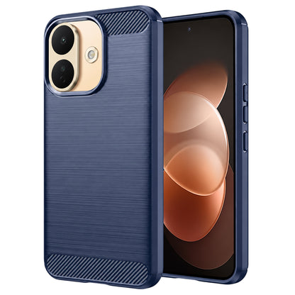 Maskica za Xiaomi Redmi Note 17 Pro, Techsuit, Carbon, plava