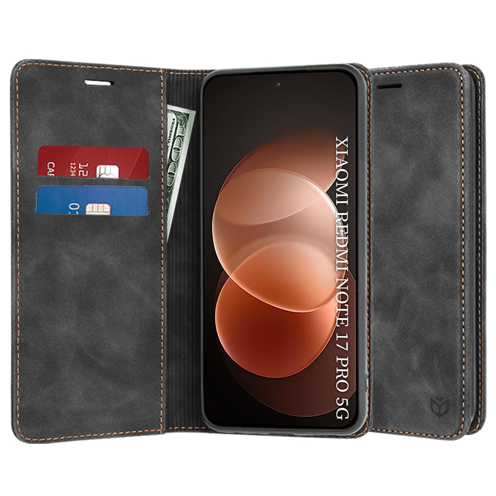 Futrola za Xiaomi Redmi Note 17 Pro, Techsuit, Confy, crna