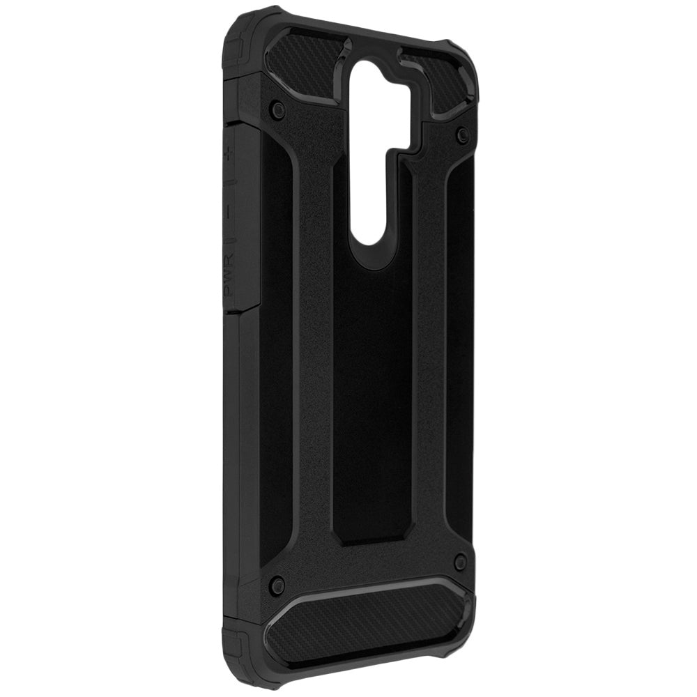 Maska za Xiaomi Redmi Note 8 Pro, Techsuit, Hybrid Armor, Crna