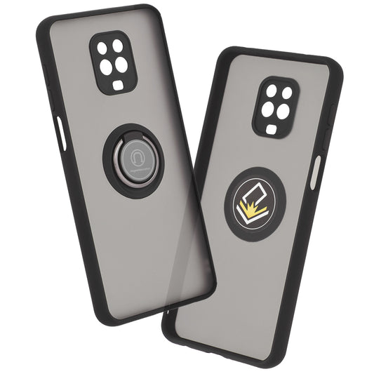 Maska za Xiaomi Redmi Note 9S / Note 9 Pro / Note 9 Pro Max, Techsuit, Glinth, Crna