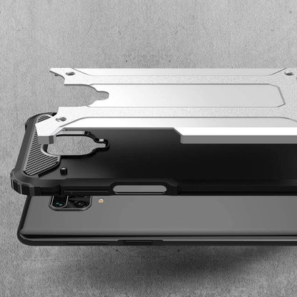Maska za Xiaomi Redmi Note 9S / Note 9 Pro / Note 9 Pro Max, Techsuit, Hybrid Armor, Crna